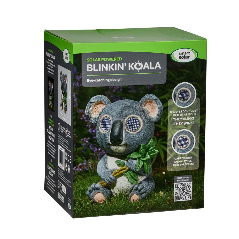 Solarlicht Zwinkernder Koala 25 cm
